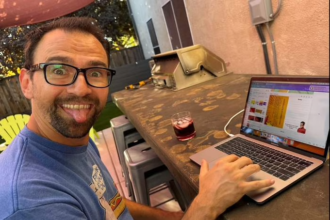 Authors working on the book